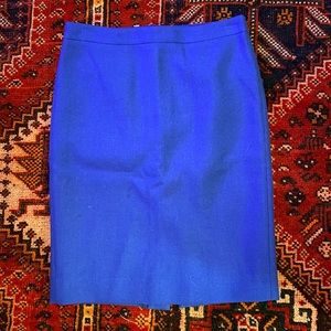 J. Crew No. 2 wool pencil skirt, size 6